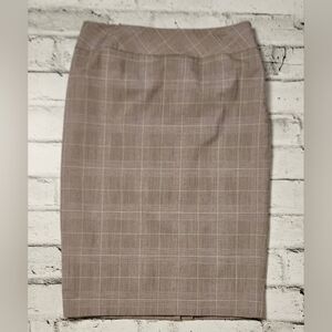 Togo Women's Tan Plaid Skirt